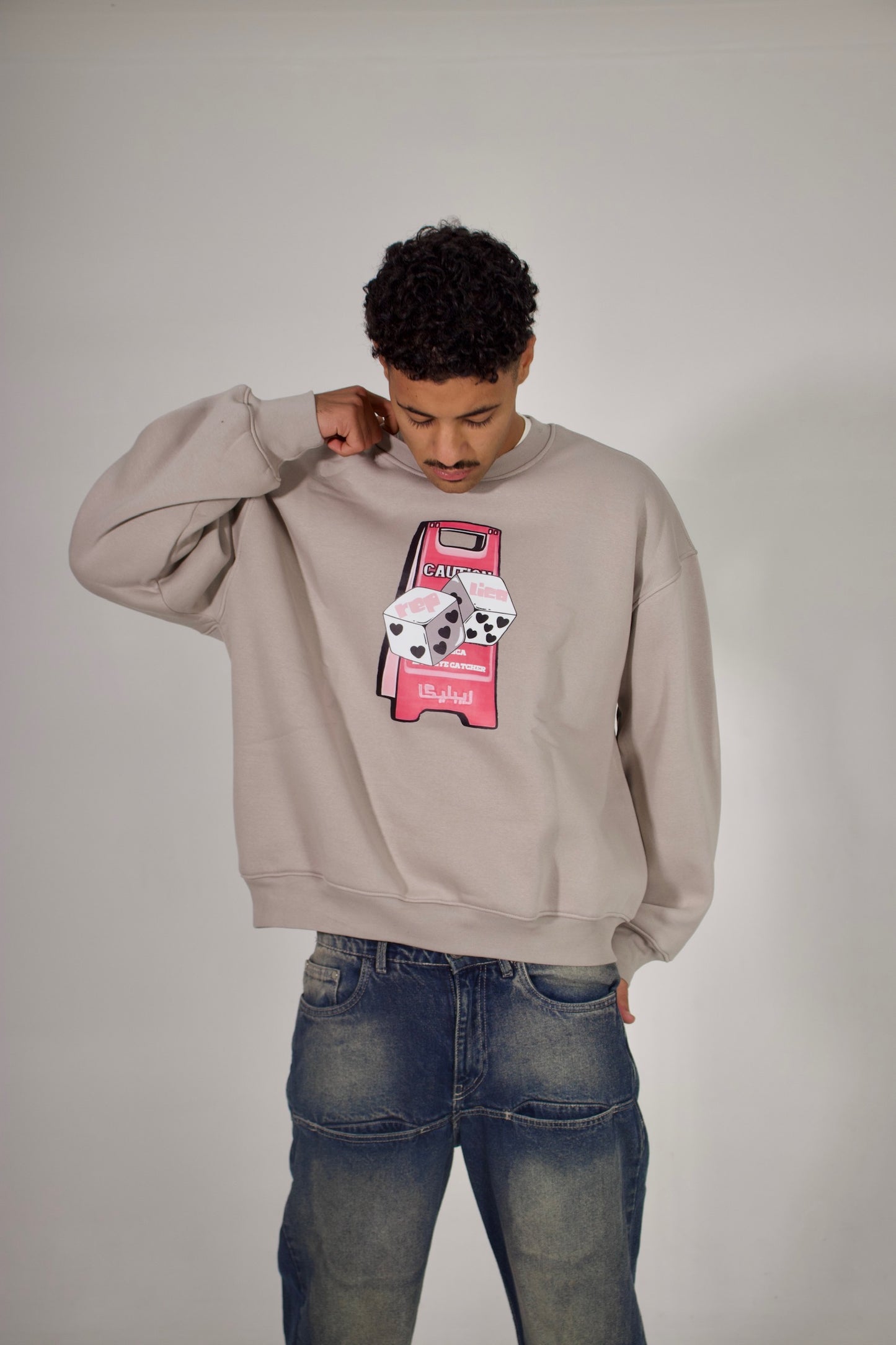 roll the dice crewneck