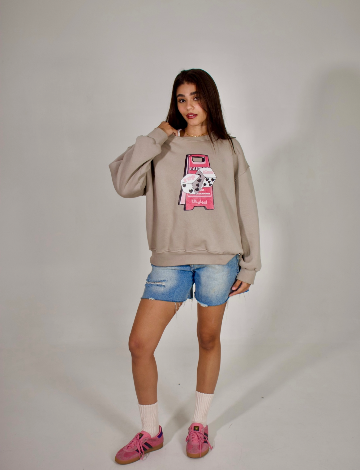 roll the dice crewneck