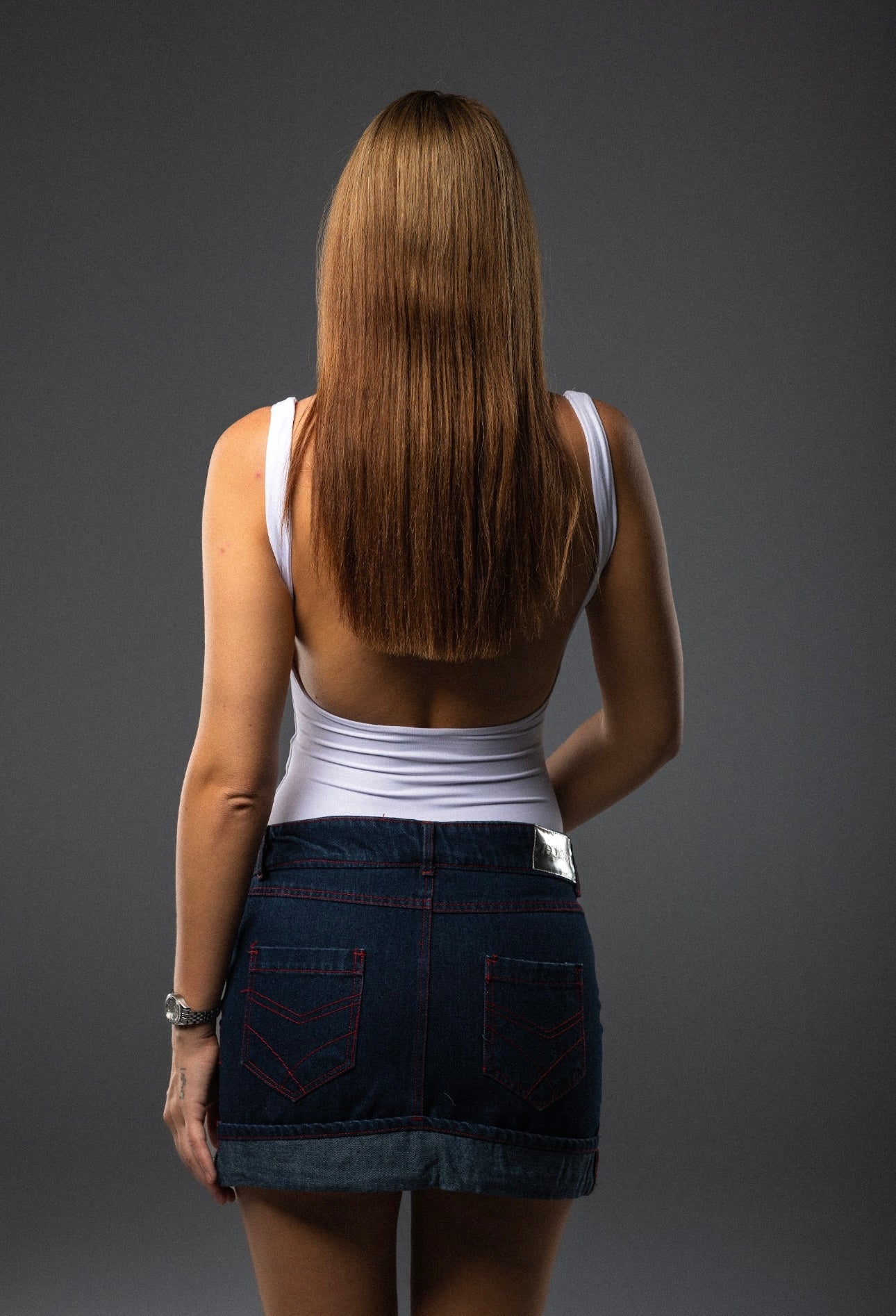 denim skirt