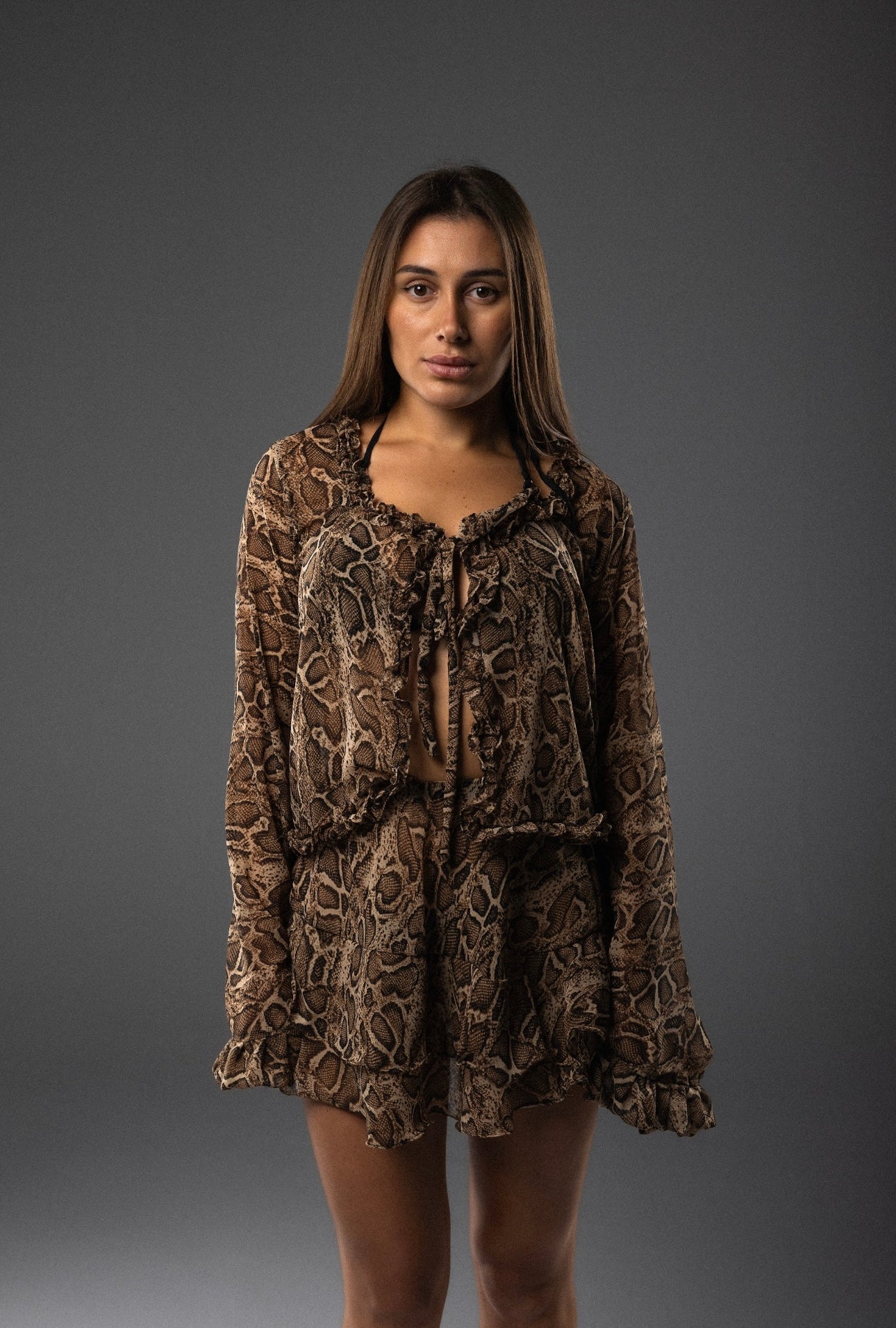 snake cover up set