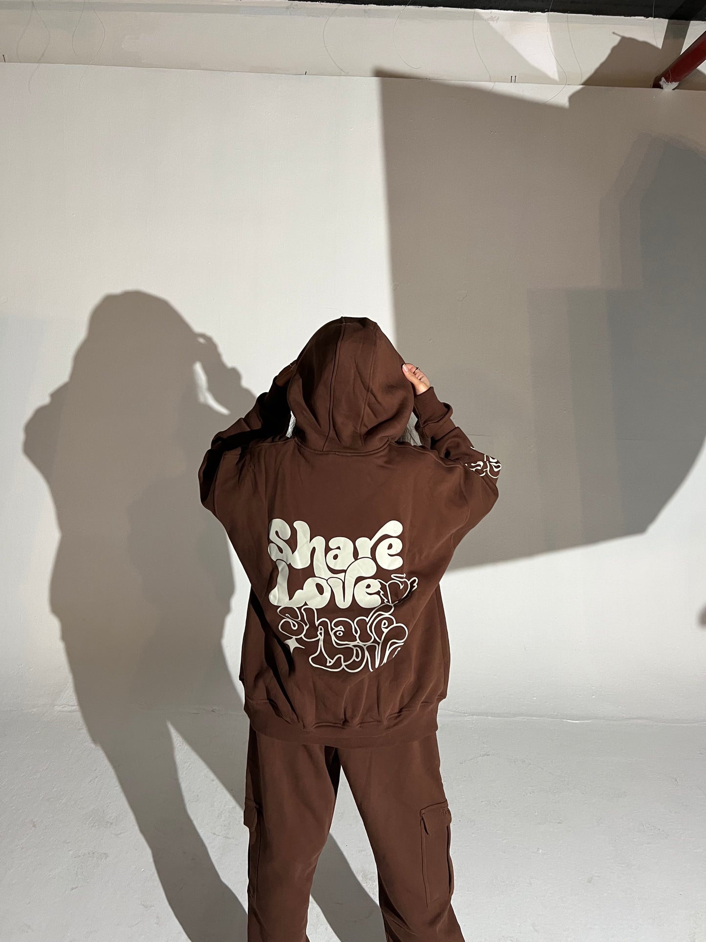 BROWN HOODIE